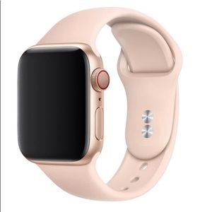 BRAND NEW Authentic Apple Watch Pink Sand Sport Band (40mm) S/M and M/L included